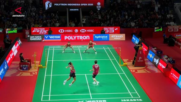 Dukungan Istora Dongkrak Percaya Diri Sabar/Reza Hadapi China
