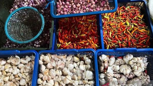 Harga cabai rawit Rp57.050/kg, telur ayam Rp29.100/kg di Selasa pagi