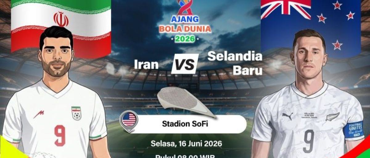 Iran vs Selandia Baru: Taremi dan Wood Jadi Ujung Tombak