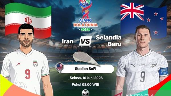 Iran vs Selandia Baru: Taremi dan Wood Jadi Ujung Tombak
