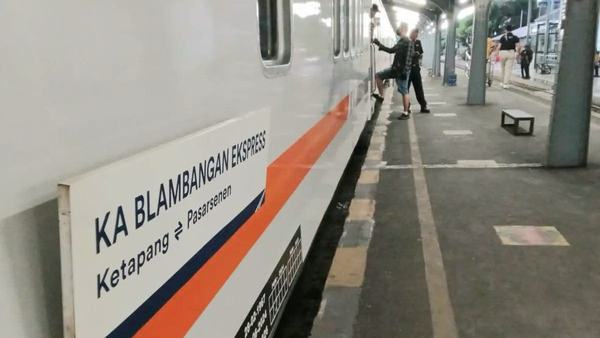 KA Blambangan Ekspres Layani 162 Ribu Penumpang Jakarta-Banyuwangi