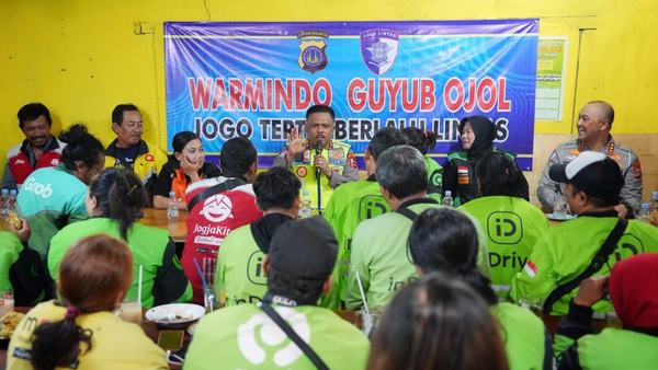 Kakorlantas Instruksikan Dirlantas Rangkul Ojek Online Jadi Pelopor Keselamatan