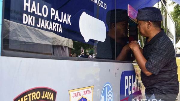 Kamis, Samsat Keliling tersedia di 14 wilayah Jadetabek