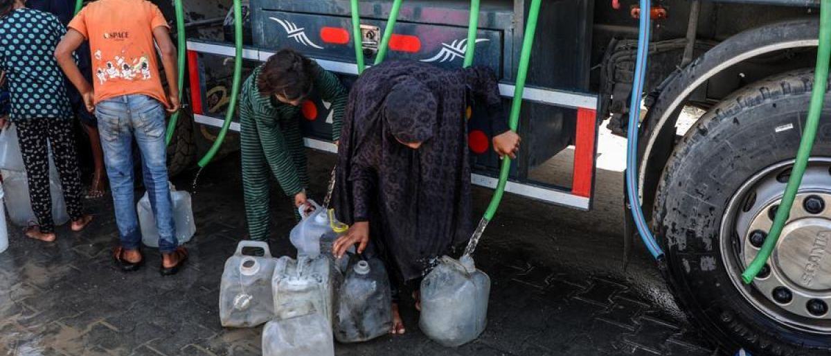 Kekurangan air landa Gaza di tengah keterbatasan dana bantuan
