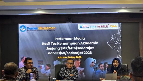 Kemendikdasmen: Hasil Tes Kemampuan Akademik Bukan Pemeringkatan Provinsi