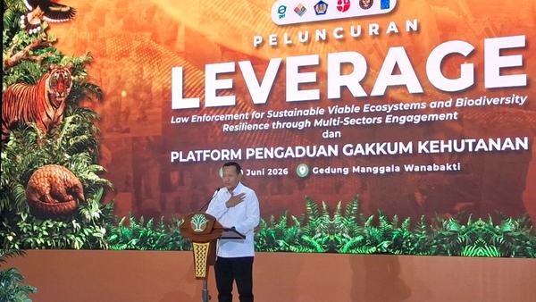 Kemenhut Luncurkan Proyek Leverage Berantas Perdagangan Satwa Liar