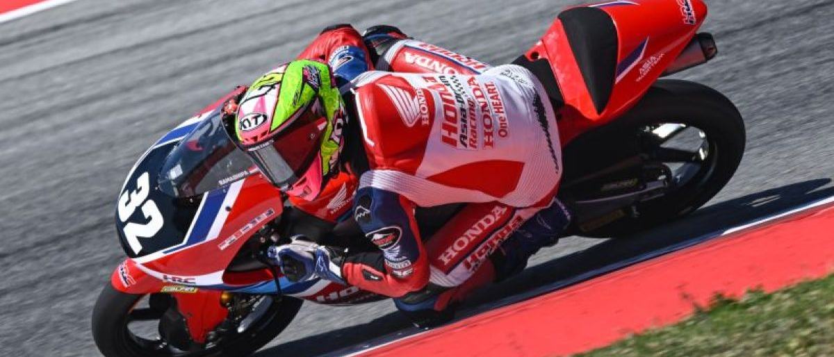 Kiandra Ramadhipa Melesat ke Posisi Kedua Klasemen Moto3 Junior