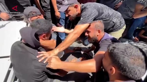Lima Polisi Palestina Tewas Akibat Bom Israel di Gaza
