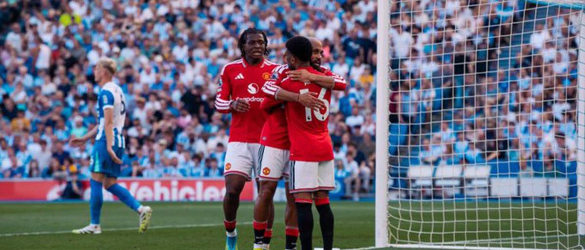 Manchester United Bungkam Brighton 3-0 di Laga Pamungkas
