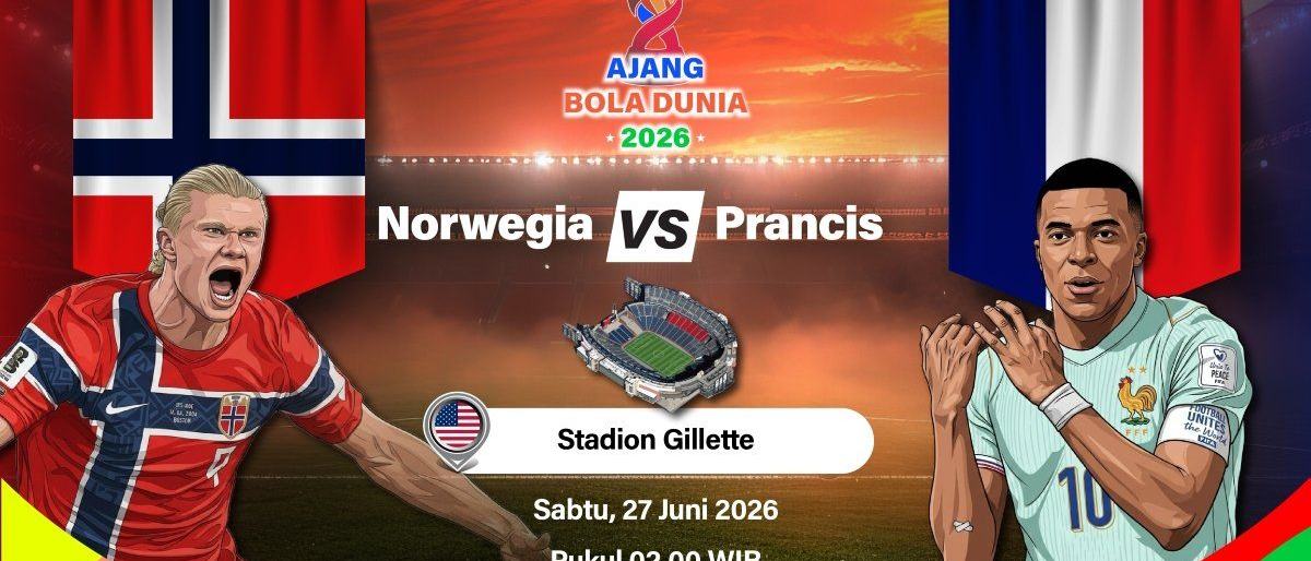 Norwegia vs Prancis: Duel dua calon peraih Sepatu Emas