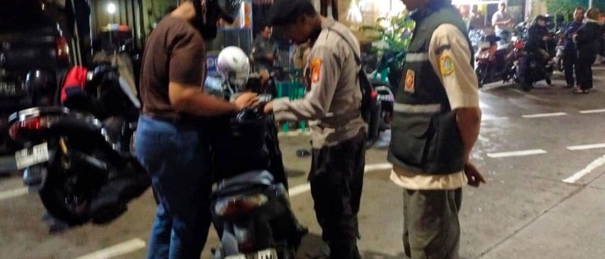 Patroli Malam, Polsek Jatinegara Sita Motor Tanpa Dokumen Resmi