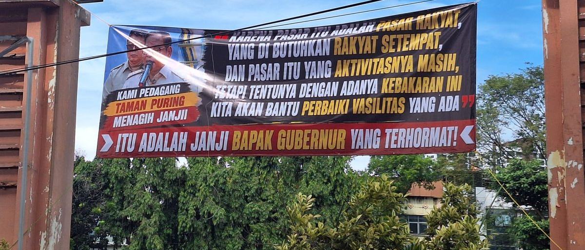 Pedagang Taman Puring Siap Berdialog dengan Pramono Anung