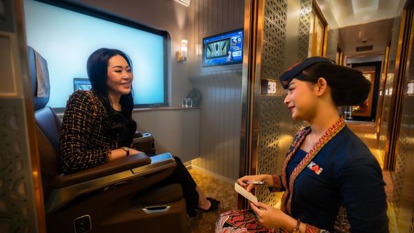 Penumpang Kereta Suite Class Compartment Tumbuh 79 Persen