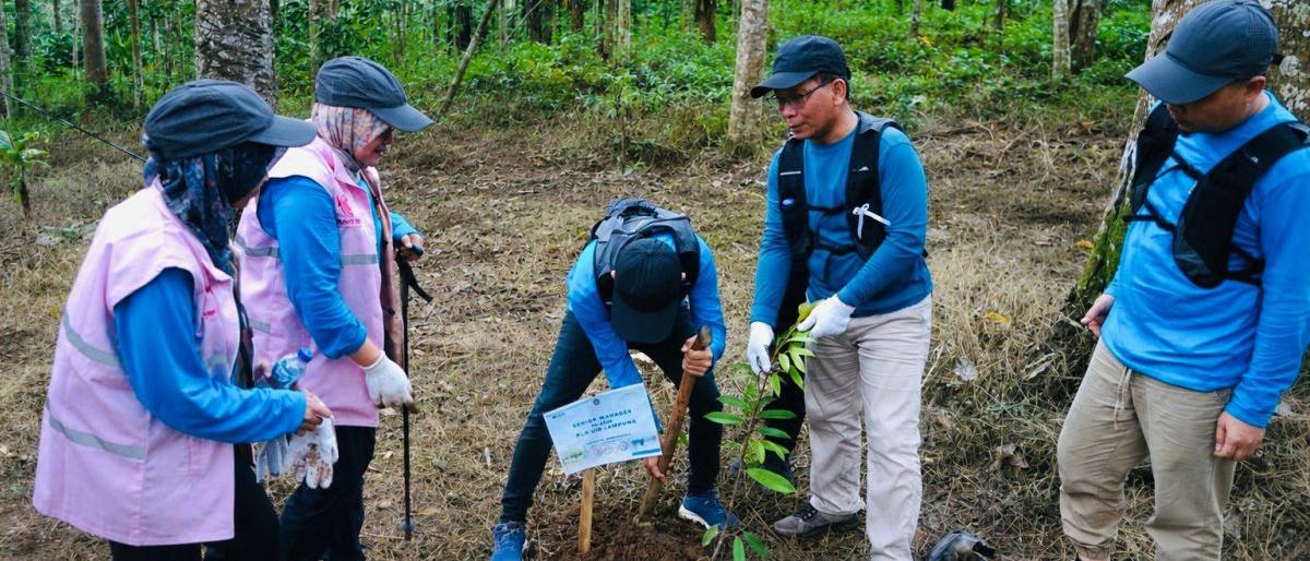 PLN Lampung Ajak Pegawai Jaga Keseimbangan Ekosistem