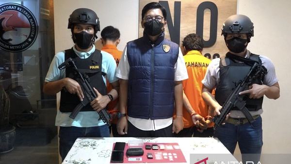 Polda Metro Jaya Gagalkan Peredaran Sabu di Jakarta Barat