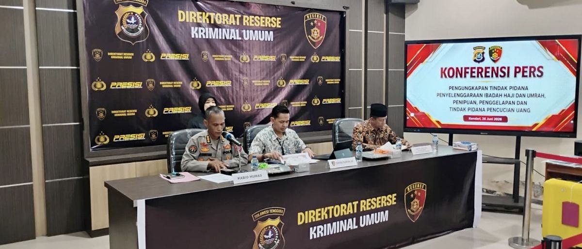 Polda Sultra lacak aliran dana umrah ilegal Rp7 M lewat pasal TPPU