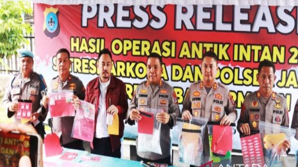 Polresta Banjarmasin Sita 1,4 Kilogram Sabu dari 40 Kasus