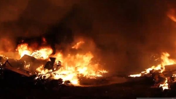 Puluhan Lapak dan Rumah di Kalideres Hangus Terbakar
