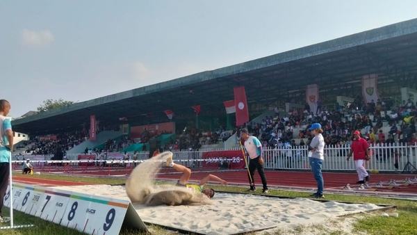 Rekor lompat tinggi pecah di hari kedua Kejurnas Atletik 2026