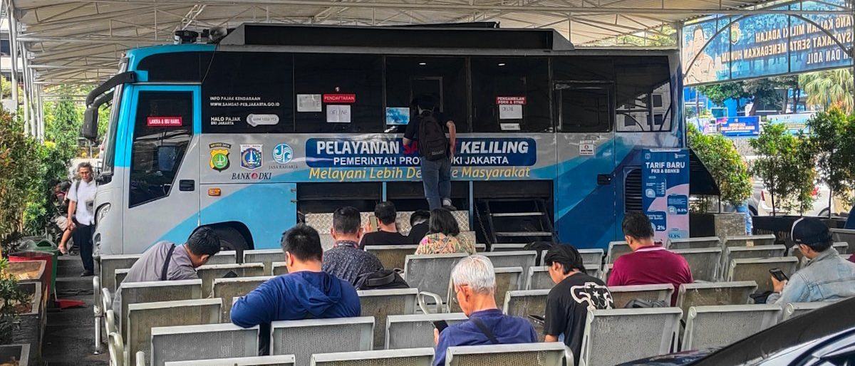 Selasa, Samsat Keliling tersedia di 14 wilayah Jadetabek