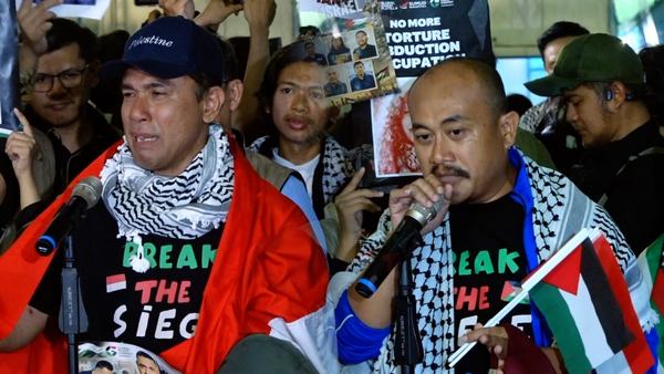 Sembilan WNI Relawan Global Sumud Flotilla Tiba di Indonesia