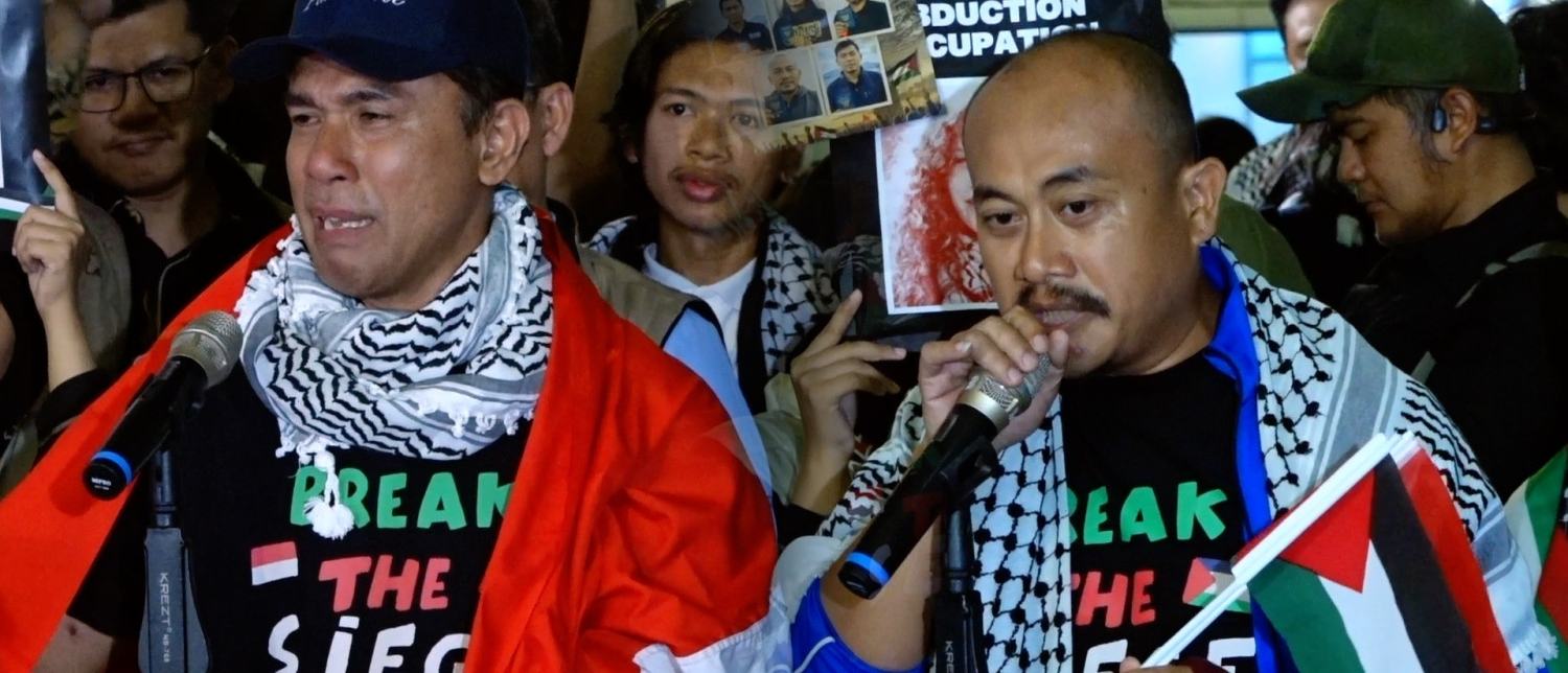 Sembilan WNI Relawan Global Sumud Flotilla Tiba di Indonesia