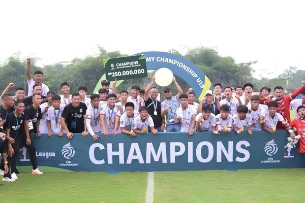 Sumsel United U19 Raih Takhta Juara Elite Pro Academy Championship