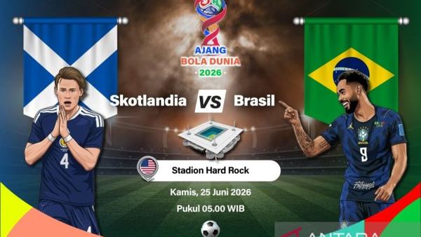 Susunan pemain Skotlandia vs Brasil: partai krusial