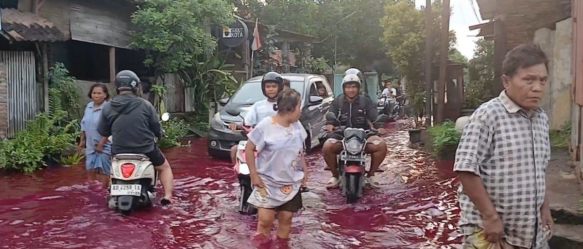 Tanggul Sungai Godo Jebol Perparah Banjir di Pati