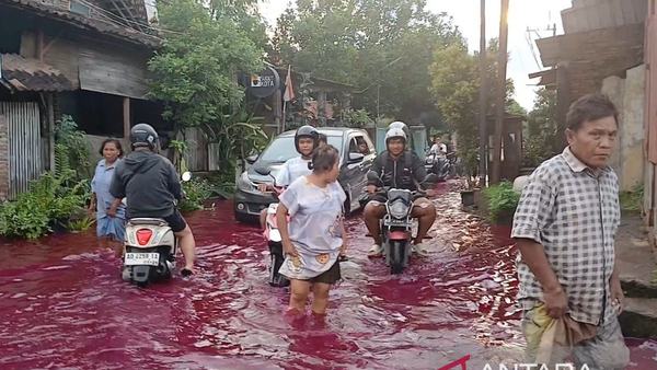 Tanggul Sungai Godo Jebol Perparah Banjir di Pati