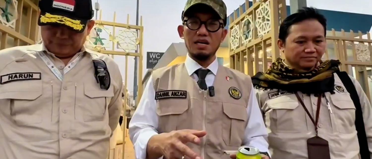 Wamenhaj Dahnil Anzar Cek Kesiapan Tenda Jemaah di Mina