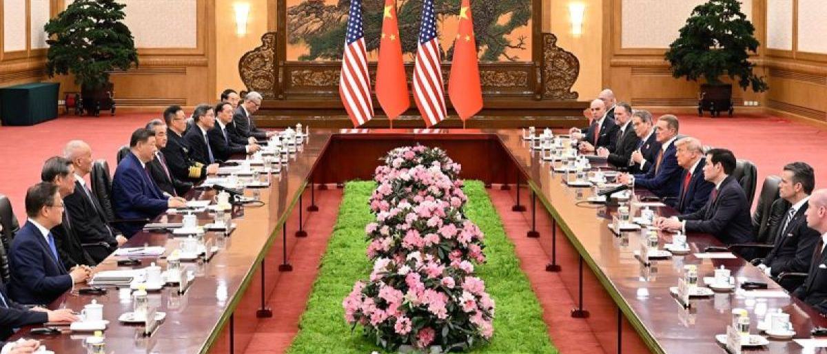 Xi Jinping Kritik Militerisasi Jepang Saat Bertemu Donald Trump